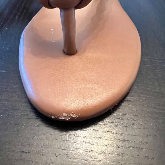 Vince Camuto Ladeinela Braided Strap Kitten Heel Sandals Brown, 5.5 - Picture 6 of 6